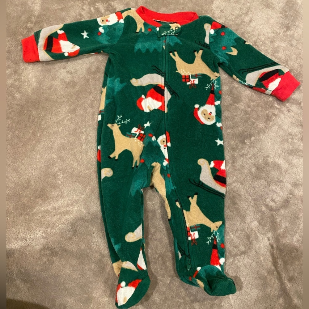 Carters 6M Fleece Pajamas